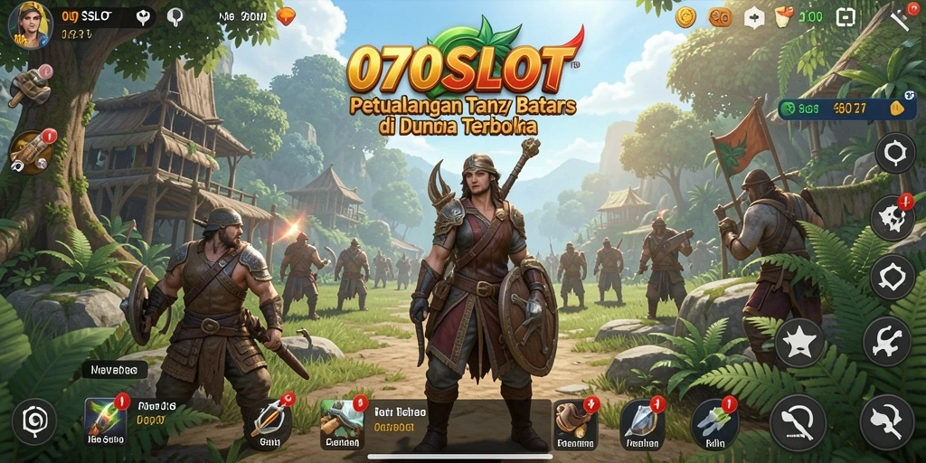 Gameplay 070SLOT yang epik di dunia terbuka.