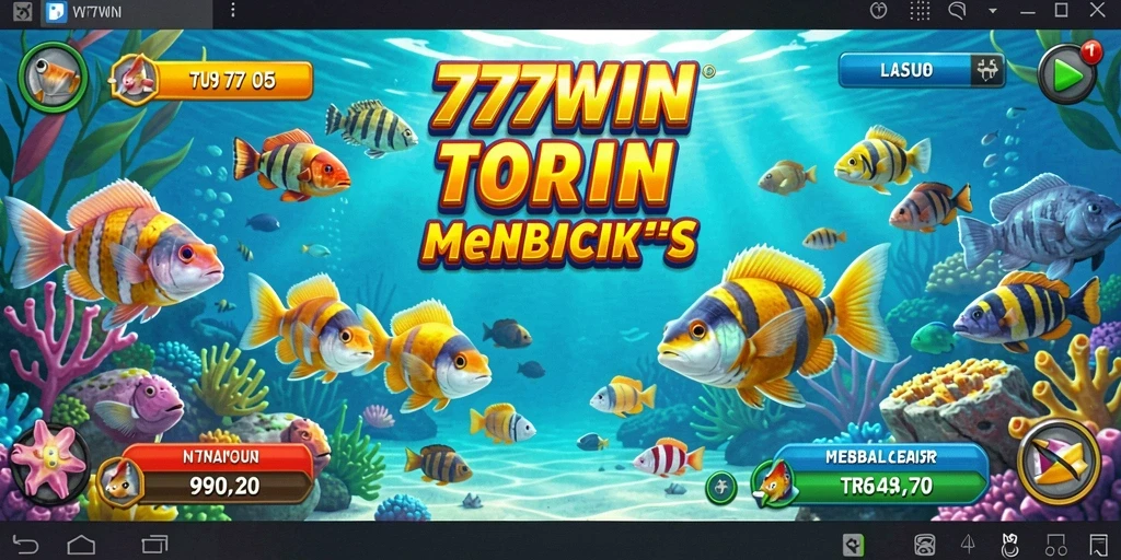 Tangkapan ikan besar dalam gameplay 777WIN yang menarik.