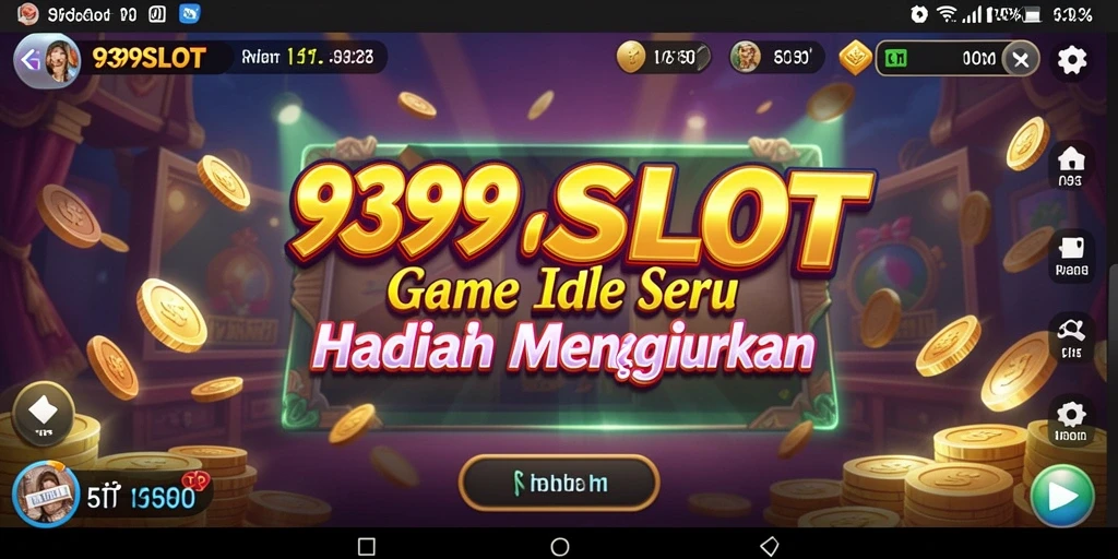 Tampilan gameplay 9399SLOT dengan mesin slot yang seru.