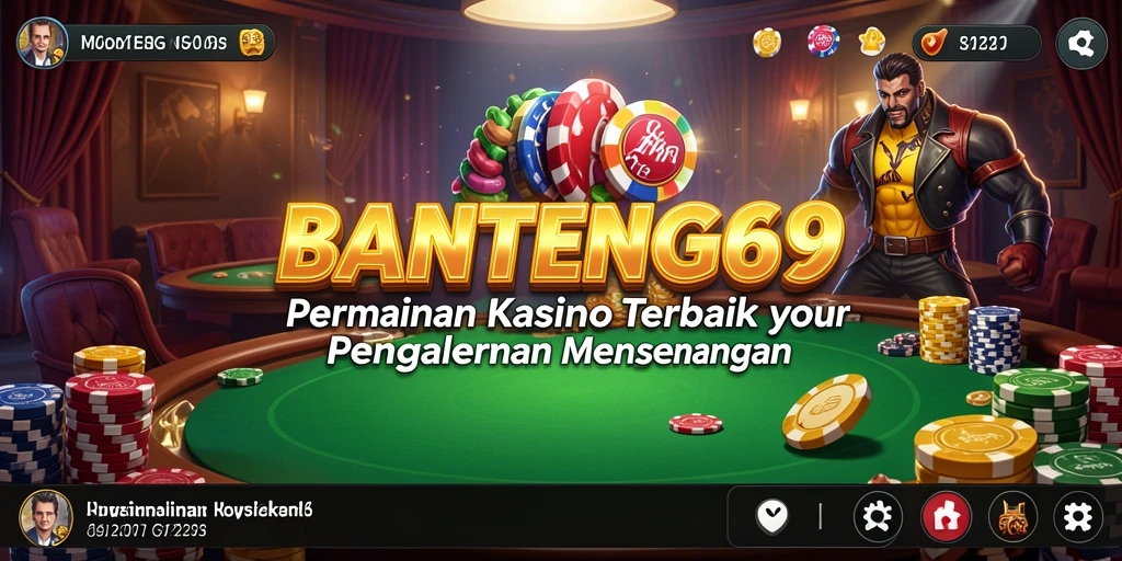Tampilan menarik saat bermain di BANTENG69, nikmati berbagai permainan Kasino.
