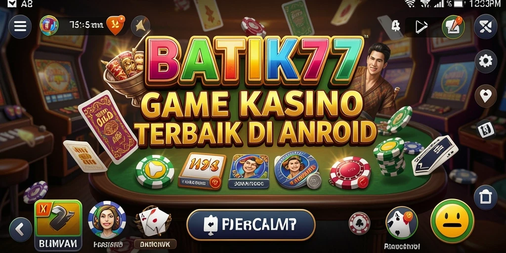 Gameplay menarik dan grafis menawan di BATIK77.