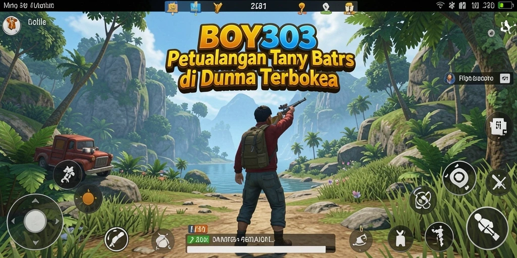 Tampilan gameplay BOY303 yang menakjubkan dalam dunia terbuka.