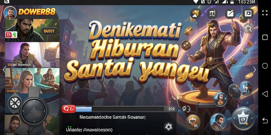 Screenshot DOWER88 menampilkan gameplay seru dengan grafis menawan.