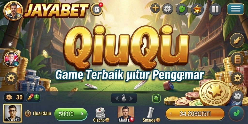 Tampilan gameplay QiuQiu yang seru dan mengasyikkan.