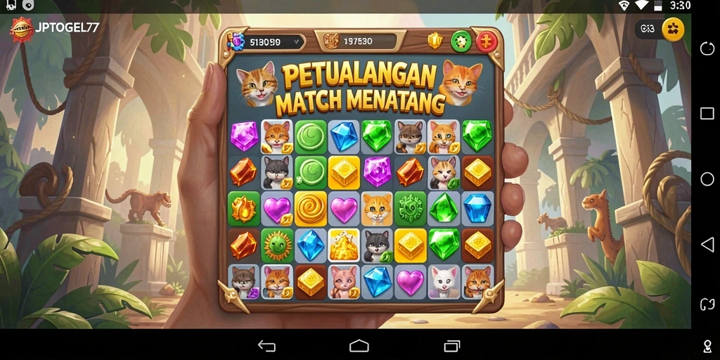 Tampilan gameplay seru dari JPTOGEL77 yang memukau dan menantang.