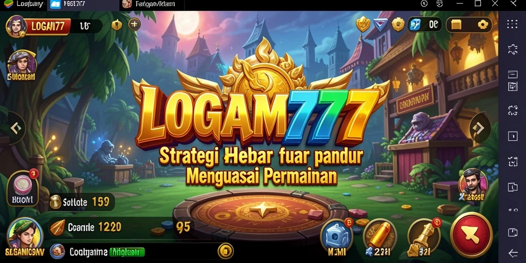 Tampilan gameplay menarik dari LOGAM777 dengan strategi yang menantang.
