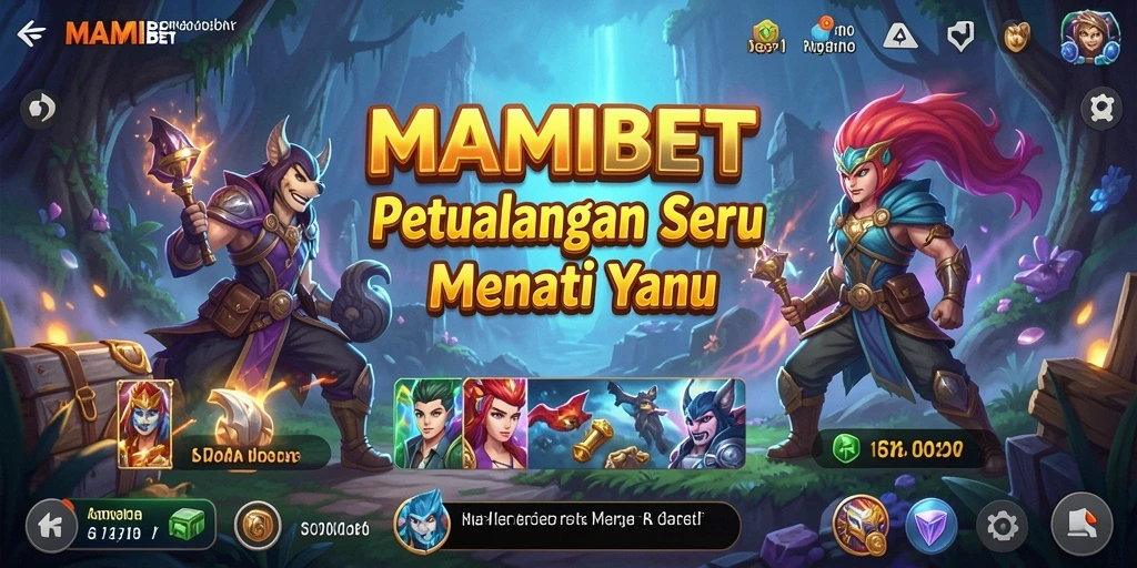 Tangkapan layar MAMIBET yang menunjukkan momen petualangan mendebarkan.