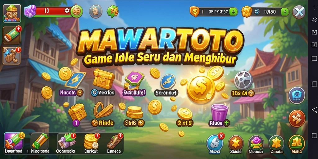 Tampilan gameplay Idle di MAWARTOTO yang mengasyikkan.