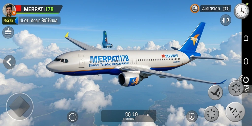 Tampilan menarik gameplay MERPATI178 dengan merpati terbang.