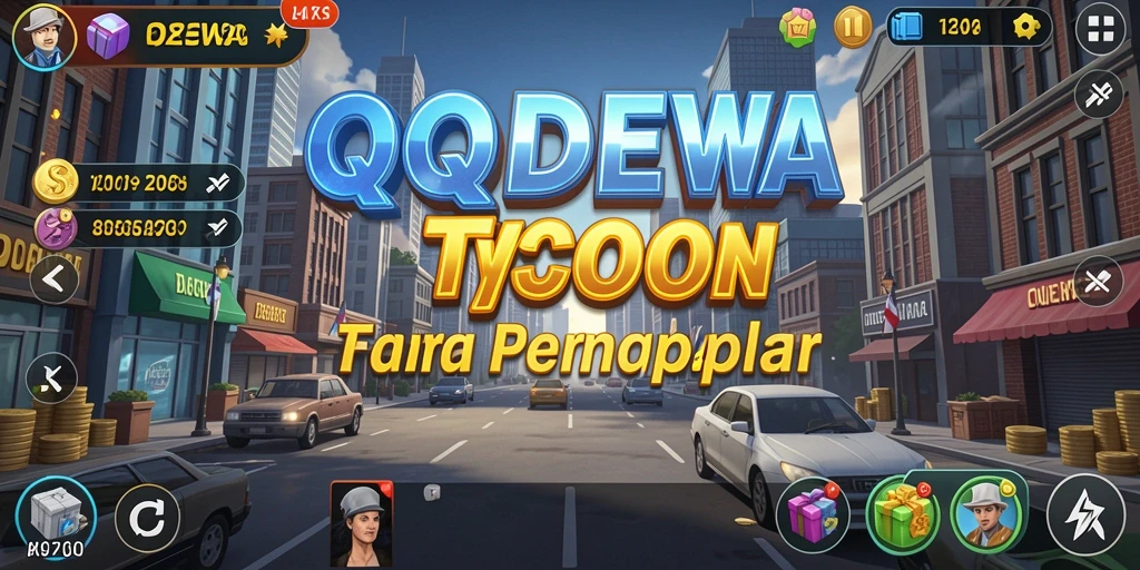Gameplay QQDEWA yang menarik dan penuh strategi Tycoon.