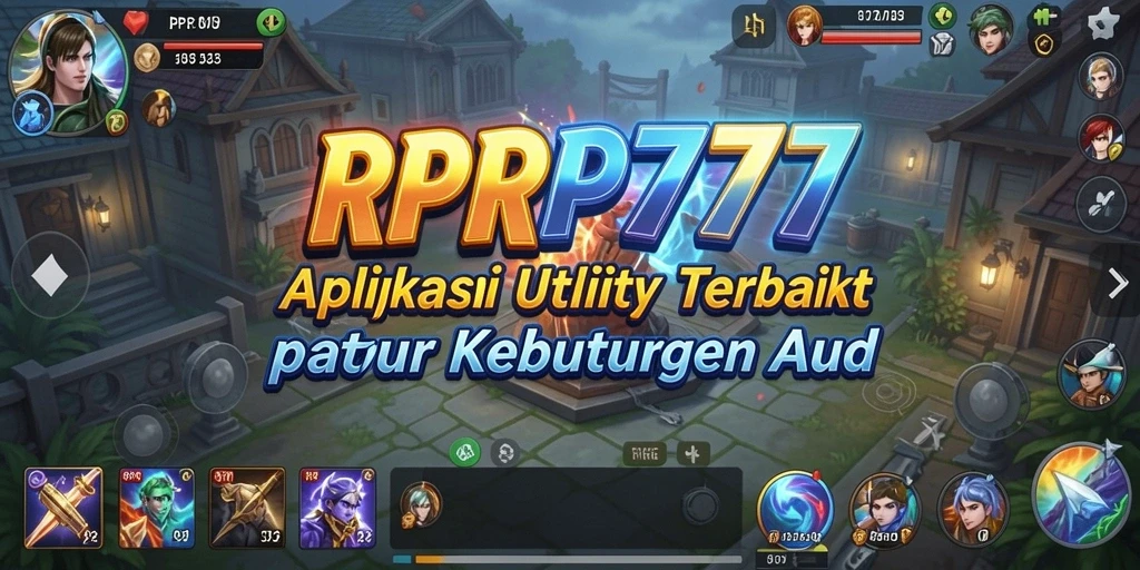 Tampilan antarmuka RPRP777 yang menarik dan fungsional.