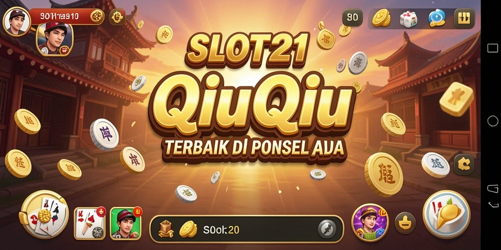 Tangkapan layar dari gameplay QiuQiu yang seru di SLOT21.