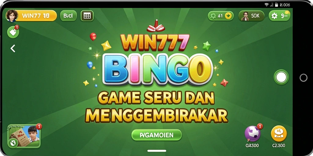 Gameplay seru bingo di WIN777 yang penuh tantangan.